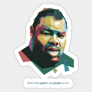 American Rapper Sticker